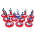 Subbuteo Andrew Table Soccer U. S. A National Team 1994 World Cup on WSB Professional bases